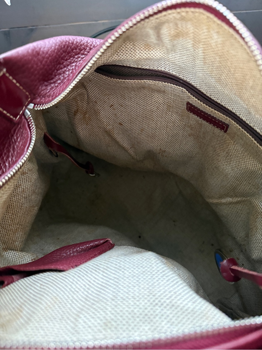 Dooney & Bourke Pebble Leather Hobo - Flawed, Please Read - Picture 14 of 14